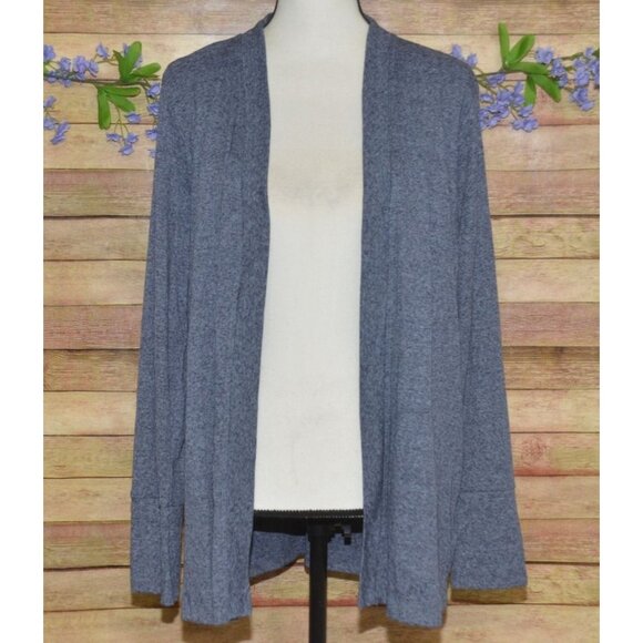Michael Kors Ladies Blue Open Cardigan Sweater Size XL Casual Layering Career - Picture 1 of 11